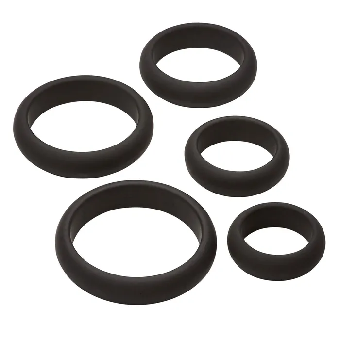Cloud 9 Novelties Male Sex Toys Cloud 9 Comfort Cock Rings With Flat Back 5 Pack Black Cloud 9 Novelties Male Sex Toys Cloud 9 Comfort Cock Rings With Flat Back 5 Pack Black