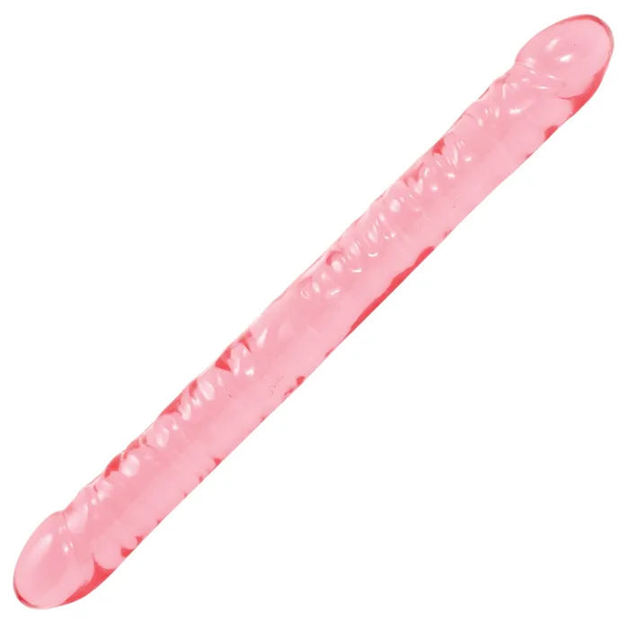 Crystal Jellies 18 Inch Double Dong Pink Doc Johnson Dildos