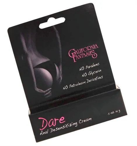 Dare Anal Desensitizing Cream 05 Oz California Fantasies Anal