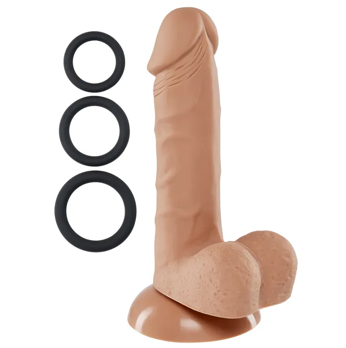 Dildos Cloud 9 Novelties Pro Sensual Series 6 Inch Silicone Pro Odorless Dong Tan