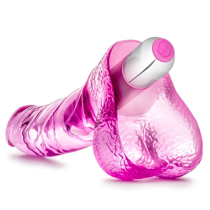 Dildos Naturally Yours Vibrating Ding Dong Pink Blush