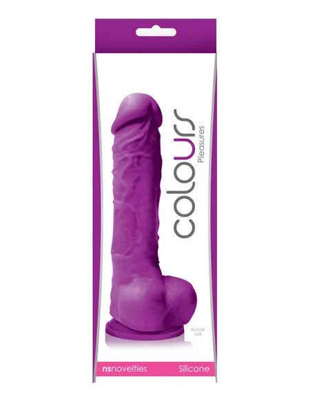 Dildos NS Novelties Colours Pleasure 5in Dildo Purple