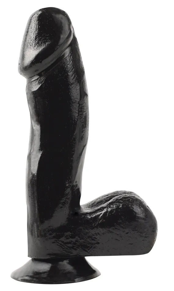 Dildos Pipedream Basix Rubber Works 65 Inch Dong With Suction Cup Black