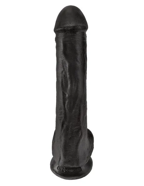 Dildos Pipedream Products King Cock 13 in Cock with Balls Black Dildos Pipedream Products King Cock 13 in Cock with Balls Black