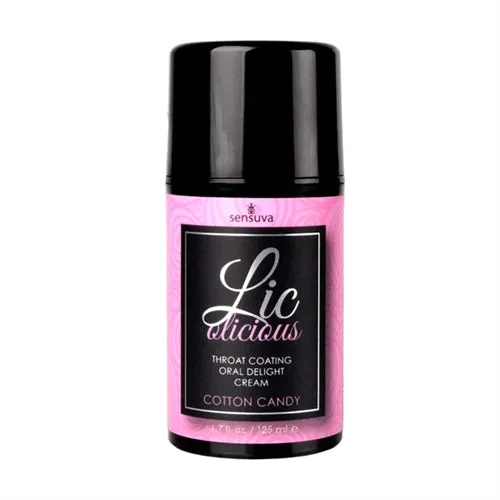 Dildos Sensuva LicOLicious Oral Delight Cream Cotton Candy 17 Fl Oz