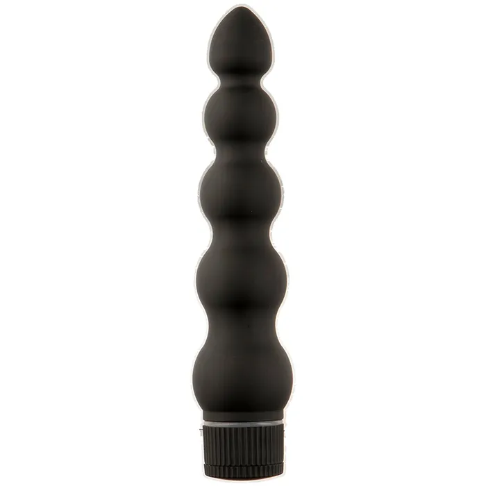 Doc Johnson Anal Black Magic 7 Inch Ribbed Vibe