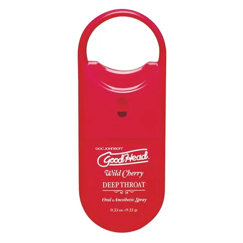 Doc Johnson Anal Goodhead to Go Deep Throat Spray Wild Cherry