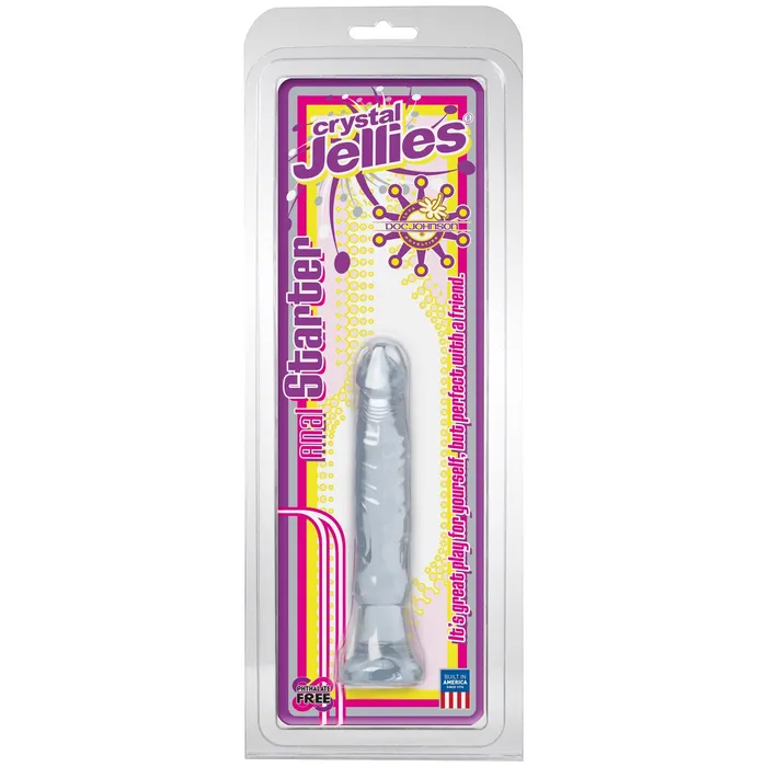Doc Johnson Crystal Jellies Anal Starter Clear Anal