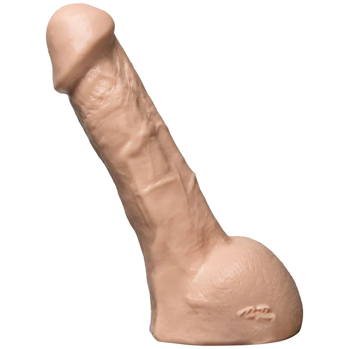 Doc Johnson Dildos VacULock Perfect Erect Realistic Cock White