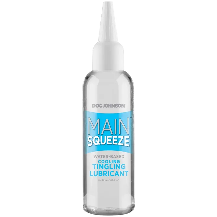 Doc Johnson Main Squeeze Cooling Tingling 34 Fl Oz Vibrators