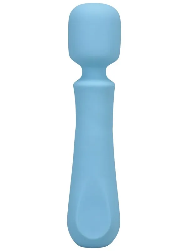 Doc Johnson Vibrators RITUAL Euphoria Rechargeable Silicone Wand Vibe Blue