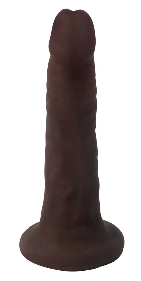 Easy Riders 6 Inch Slim Dong Chocolate Curve Toys Dildos