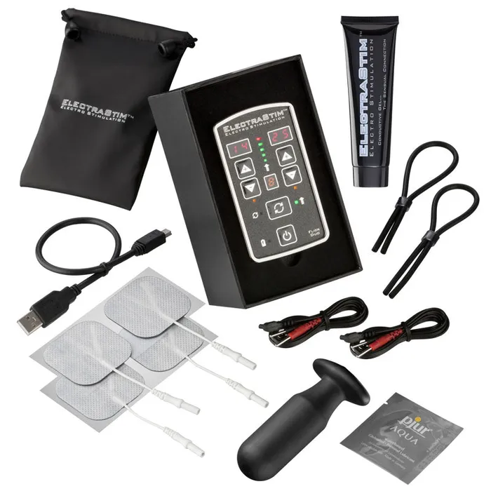 ElectraStim ElectraStim Flick Duo Electro Stimulation Multi Pack Male Sex Toys ElectraStim ElectraStim Flick Duo Electro Stimulation Multi Pack Male Sex Toys