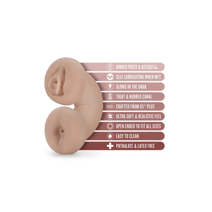 Enlust Tasha Glow In the Dark Masturbator Blush Novelties Male Sex Toys