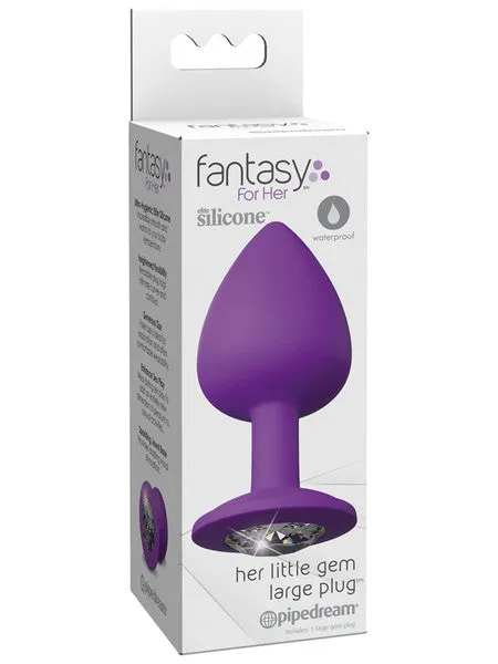 Fantasy For Her Her Little Gem Large Plug Pipedream Products Anal