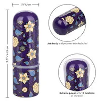 Female Sex Toys CalExotics Naughty Bits Just The Tip Bullet Vibrator