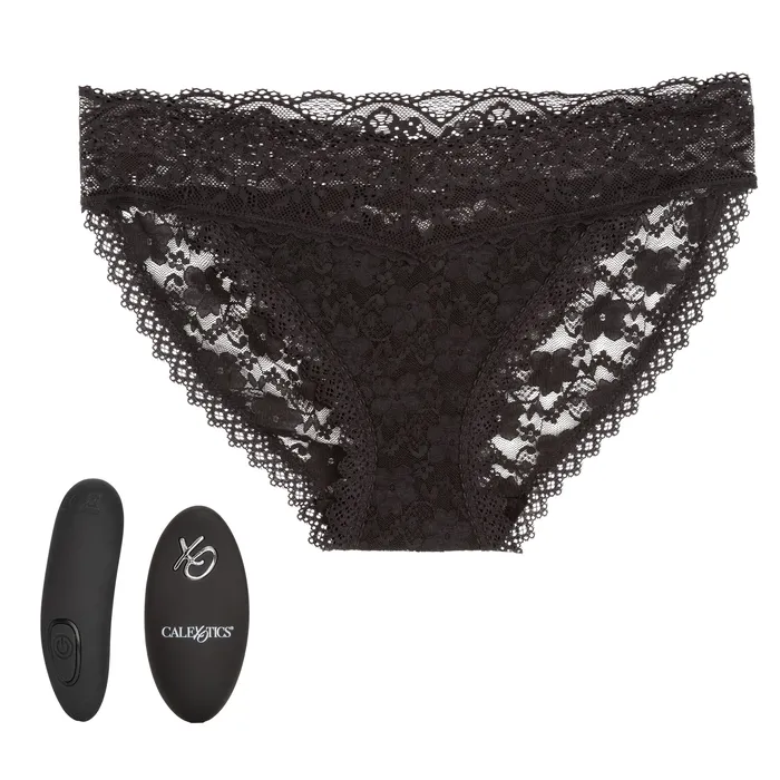 Female Sex Toys CalExotics Remote Control Lace Panty Set Lxl