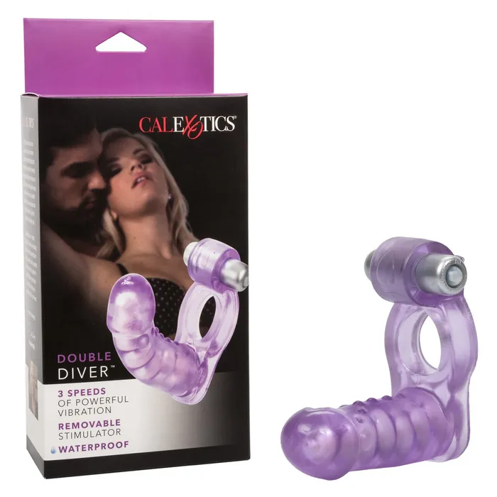 Female Sex Toys Double Diver Vibrating Duo Penetrator California Exotic