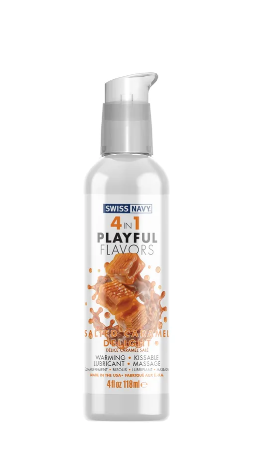 Female Sex Toys MD Science Lab Swiss Navy 4in1 Playful Flavors Salted Caramel Delight 4 Fl Oz Female Sex Toys MD Science Lab Swiss Navy 4in1 Playful Flavors Salted Caramel Delight 4 Fl Oz