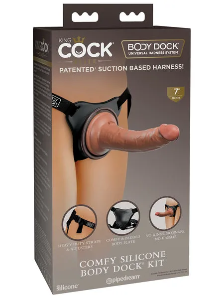 Female Sex Toys Pipedream Products King Cock Elite Comfy Silicone Body Dock Kit Female Sex Toys Pipedream Products King Cock Elite Comfy Silicone Body Dock Kit