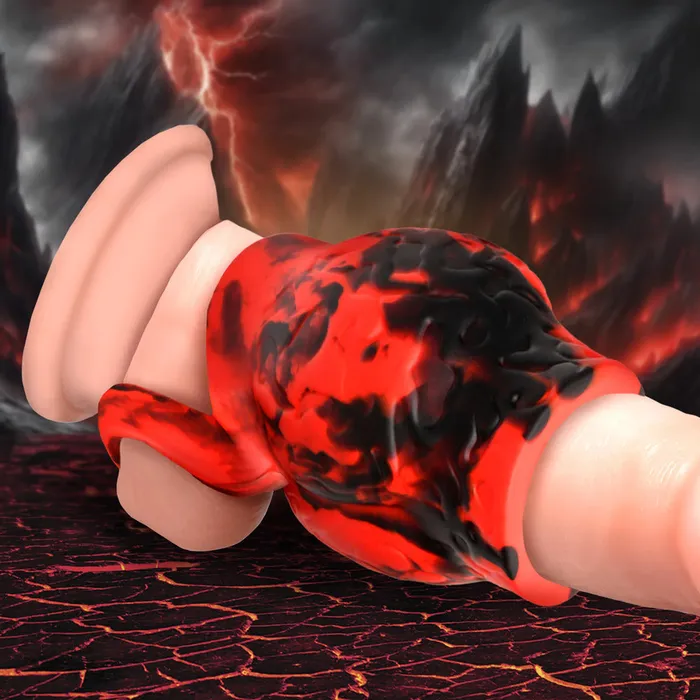 Female Sex Toys XR Brands Hell Hound Silicone Grith Enhancer