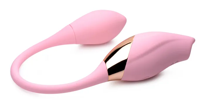 Female Sex Toys XR Brands inmi Shegasm 8x Tandem Plus Silicone Suction Clit Stimulator and Egg Female Sex Toys XR Brands inmi Shegasm 8x Tandem Plus Silicone Suction Clit Stimulator and Egg