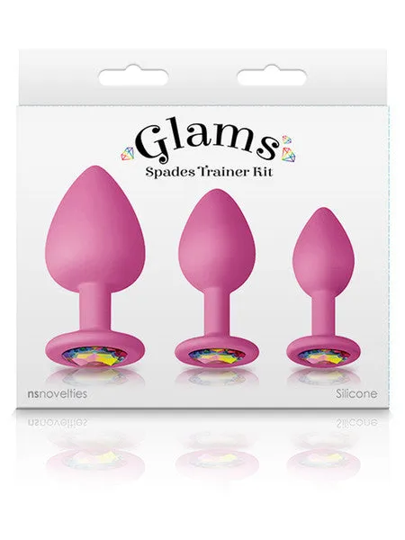 Glams Spades Trainer Kit Pink NS Novelties Vibrators