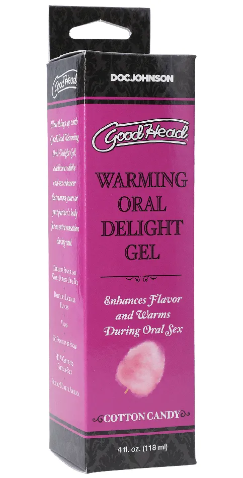 Goodhead Warming Oral Delight Gel Cotton Candy 4 Fl Oz Doc Johnson Enhancers Goodhead Warming Oral Delight Gel Cotton Candy 4 Fl Oz Doc Johnson Enhancers