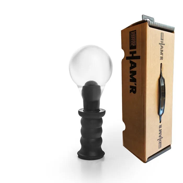 Hamr Anal HAMR LBowlR Clear Black 23 cm