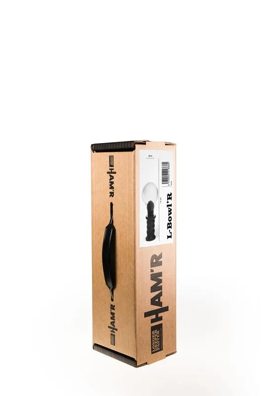 Hamr Anal HAMR LBowlR Clear Black 23 cm Hamr Anal HAMR LBowlR Clear Black 23 cm