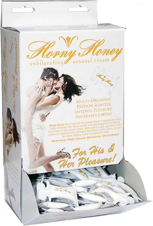 Horny Honey Stimulating Arousal Gel 144 Piece Display 2 Cc Pillow Packs Hott Products Couples Horny Honey Stimulating Arousal Gel 144 Piece Display 2 Cc Pillow Packs Hott Products Couples