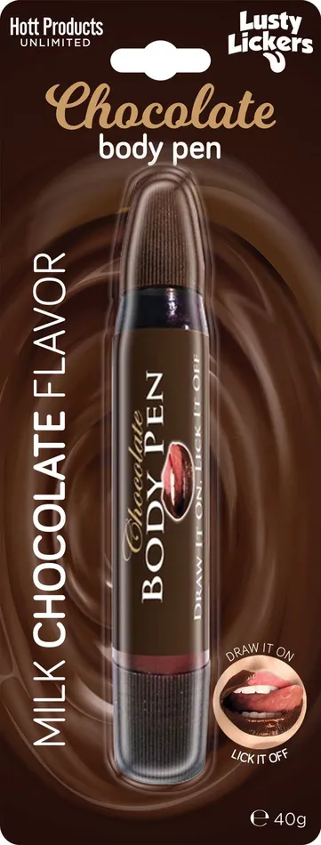 Hott Products Female Sex Toys Milk Chocolate Body Pen