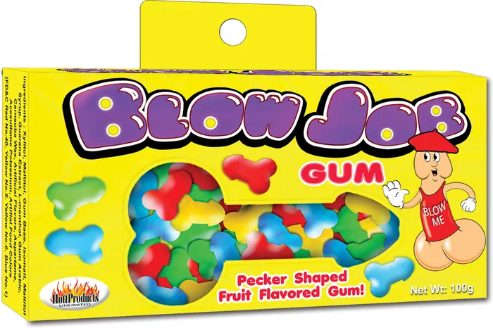 Hott Products Vibrators Blow Job Pecker Bubble Gum