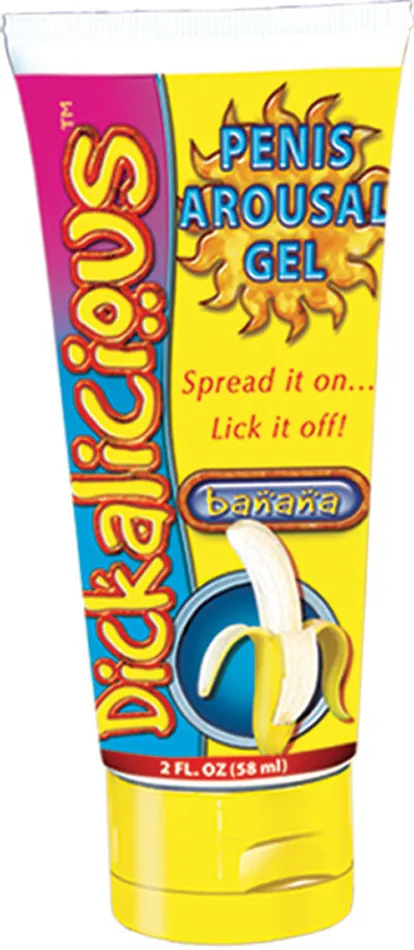 Hott Products Vibrators Dickalicious Banana 2 Fl Oz