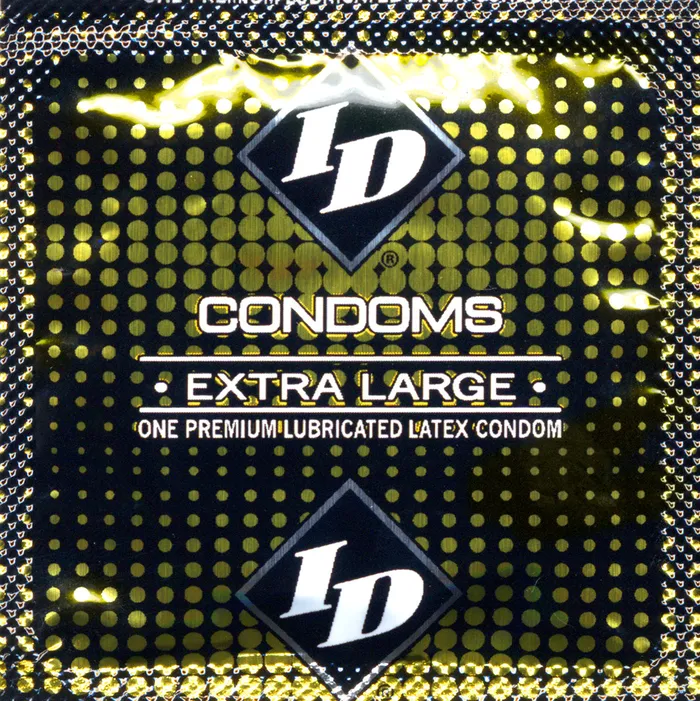 ID Lubricants Male Sex Toys ID Condom Extra Large 144pc Bulk Bag