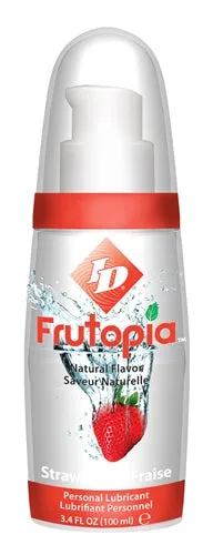 ID Lubricants Vibrators ID Frutopia Natural Flavor Strawberry 34 Oz