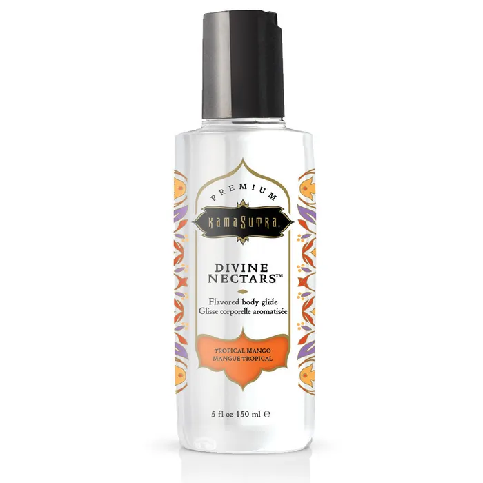 Kama Sutra Female Sex Toys Divine Nectars Flavored Body Glide Tropical Mango 5 Fl Oz 150ml Kama Sutra Female Sex Toys Divine Nectars Flavored Body Glide Tropical Mango 5 Fl Oz 150ml