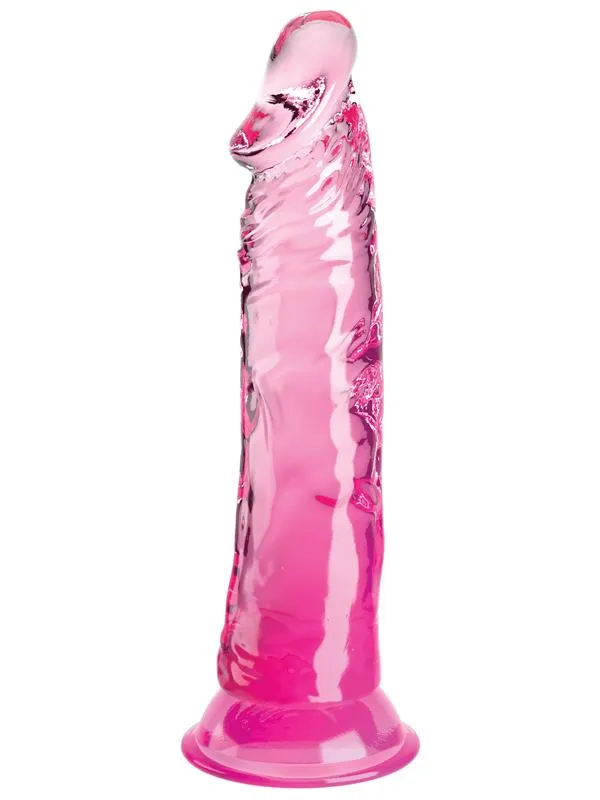 King Cock Clear 8 in Pink Pipedream Products Dildos