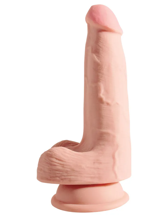 King Cock Plus Triple Density 5 Inch Cock With Balls Flesh Pipedream Dildos