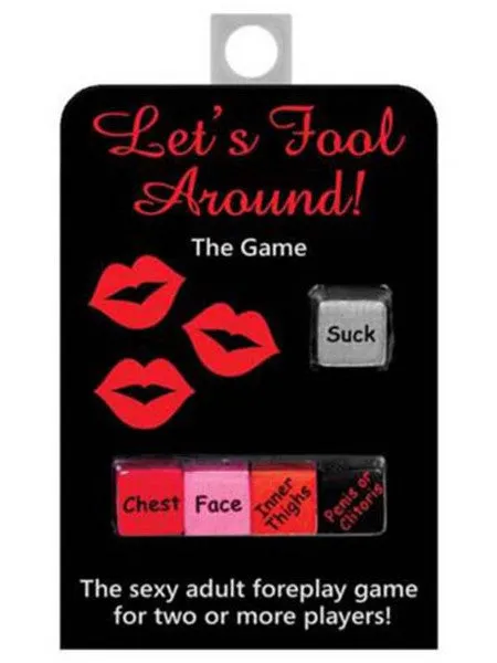 Lets Fool Around 5 Dice Game Kheper Games Games