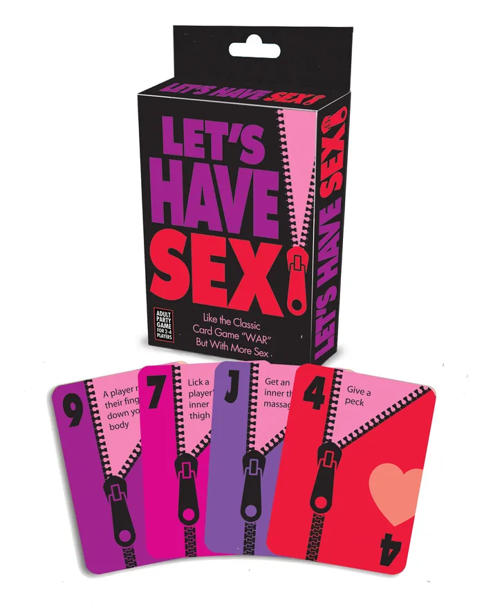 Lets Have Sex Card Game Little Genie Couples