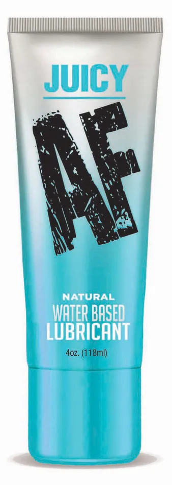 Little Genie Sexual Health Wellbeing Juicy Af Natural Water Based Lubricant 4oz Little Genie Sexual Health Wellbeing Juicy Af Natural Water Based Lubricant 4oz