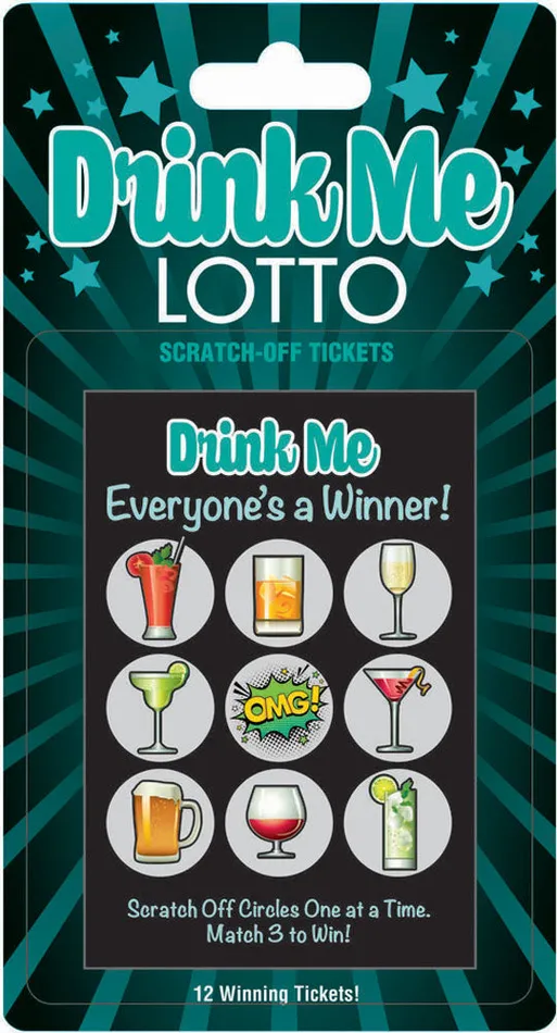 Little Genie Vibrators Drink Me Lotto 12 Winning Tickets