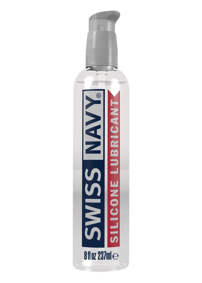 MD Science Lab Female Sex Toys Swiss Navy Silicone Lube 8 Fl Oz