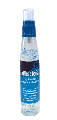 Male Sex Toys California Fantasies Antibacterial Toy Cleaner 4 Oz Pump Bottle