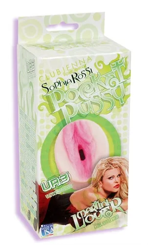 Male Sex Toys Doc Johnson Sophia Rossi Ultraskyn Pocket Pussy