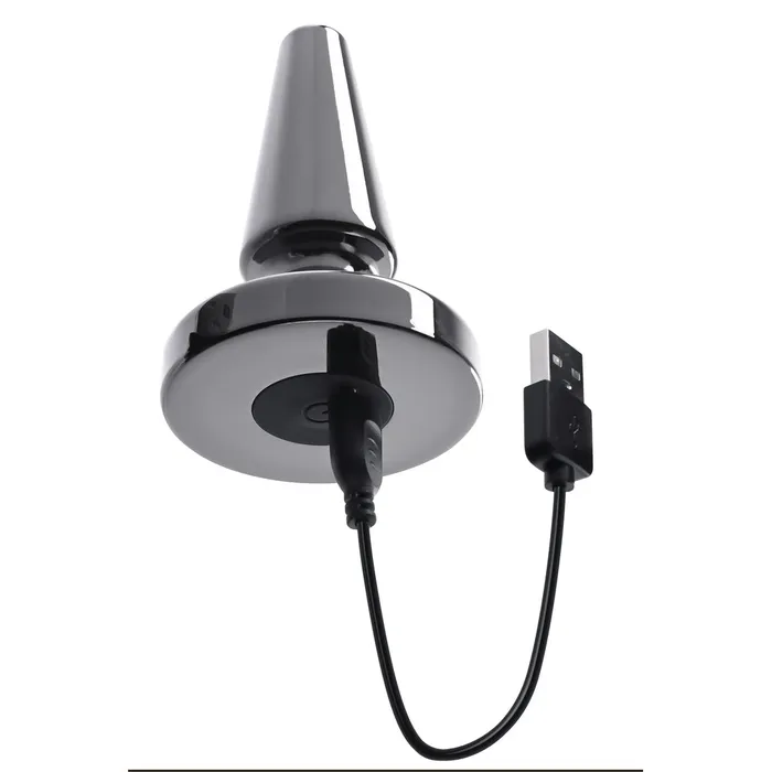 Male Sex Toys Evolved Beginner Vibrating Metal Plug Evolved Sex Toys