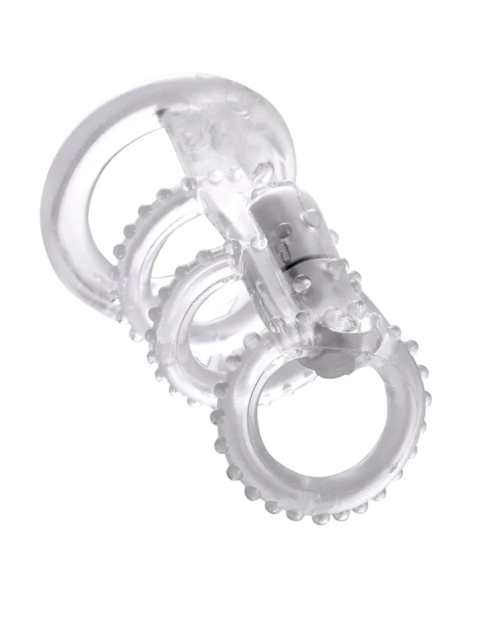 Male Sex Toys Fantasy XTensions Vibrating Cock Cage Pipedream
