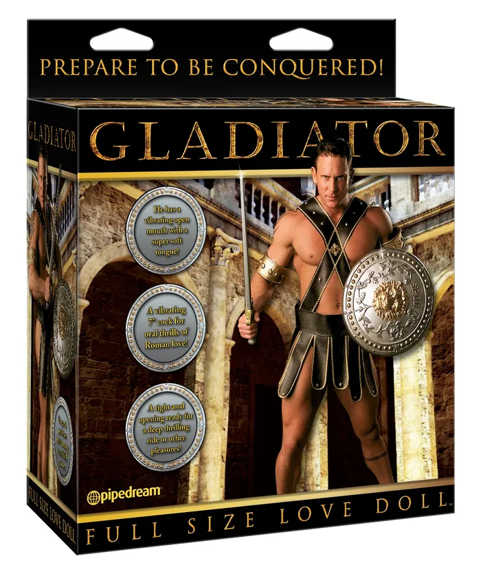 Male Sex Toys Gladiator Love Doll Pipedream