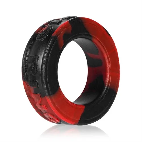 Male Sex Toys Oxballs PigRing Comfort Cockring Fist Red Mix